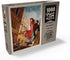 MyPuzzle Italy: Rome by Vespa, Vintage Poster - Premium 1000 Piece Jigsaw Puzzle for Adults