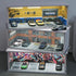 1:64 Car Model Display Case with Lights - Hot Wheels, Matchbox Cars, Diecast Alloy Storage Box