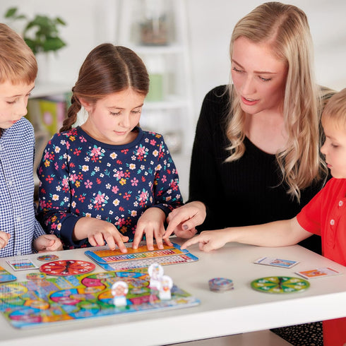 Orchard Toys Moose Games Times Tables Heroes, Exciting Multiplication Game for Ages 6-9, 2-4 Players