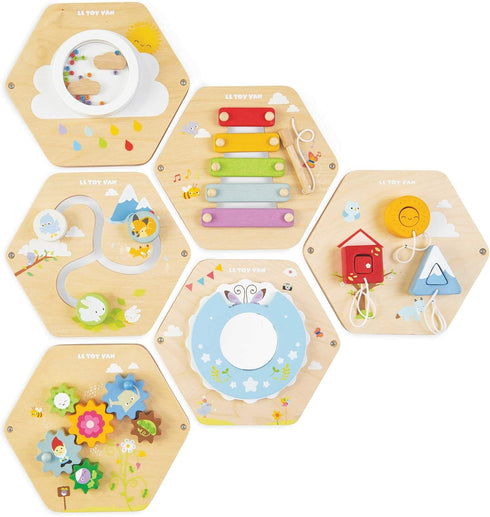 Le Toy Van Premium Wooden Xylophone Activity Tile for Kids Ages 18 Months & Up