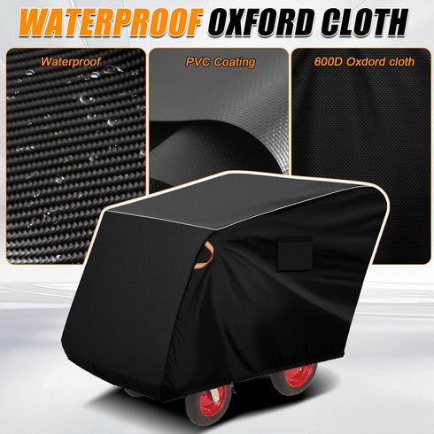 ZWPARTS 6-Passenger 36 77 42 600D Storage Cover Compatible with Bye Bye Buggy Stroller, x x Heavy Duty Oxford