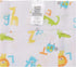 Luvable Friends Unisex Baby Cotton Flannel Burp Cloths, ABC, One Size