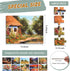 10 Pack 16 9.45 12.6 Inch(Vivid) Hiboom Piece Large Jigsaw Dementia Puzzles for Alzheimers Senior Easy Puzzles Dementia