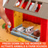 Playset, 1:64 2 Matchbox Toy Car & Action Drivers Farm Adventure with Scale Tractor & Trailer, Hay Bales & Detachable