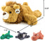 20" 4 20 inch 4 YOUBLEK | Pounds Weighted Stuffed Animals,Sensory Comfort Plush Throw Pillow Toy, Soft for Home