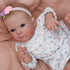 WOOROY 18 Inch Reborn Baby Dolls Girl - Lifelike Handmade Realistic Soft Body Newborn Doll with Gift for Kids Age 3+