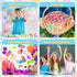200 Pack,Non Easter Bulk Party Favors Egg Hunt Supplies for Toddler Candy Easter Sticky Hands Basket Pinata Egg