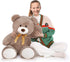 Tezituor Big Teddy Bear, 40'' Giant Stuffed Animal Plush, Soft Gifts for Valentine, Christmas, Birthday