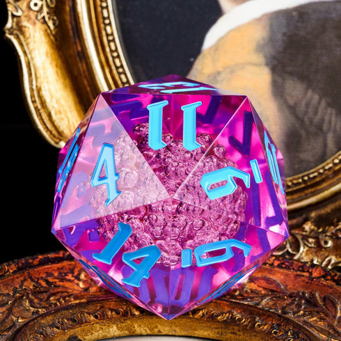 55mm 20 D20 D20 Sided DND Dice, Giant D&D Polyhedral Dice Large with Die Gift Box for Dungeons and Dragons, RPG Table