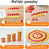 Plastic Two-Color Counters for Kids Math, 800 pcs Red and Yellow Double Sided Counters, Educational Toys