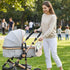 Monetais Insulated Baby Bottle Bag with Adorable Bear Embroidery - Breastmilk Cooler Travel Bag for On-the-Go, Portable