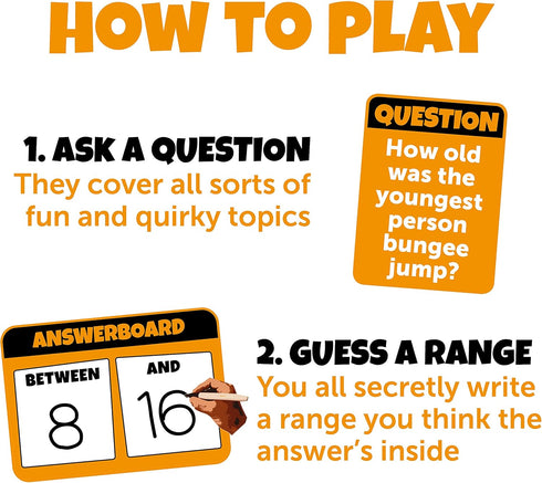 CONFIDENT? Board Game - Trivia with a Twist for Family Game Night, Ages 8+, 2-30 Players, 30 Min Playtime