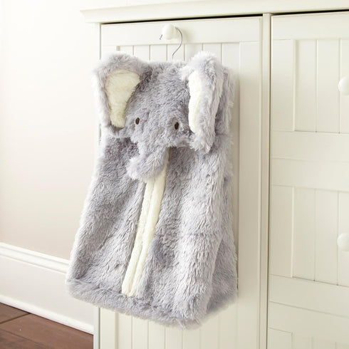 Grey Elephant Diaper Stacker - Stylish Baby Storage Solution