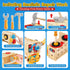 Set, 2-4, 2 Montessori Kids Tool Wooden Toddler Tool Bench Educational Toys for Ages Year Old Boy Gift for Birthday