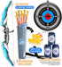 TEMI Kids Bow and Arrow Set - LED Light Up Archery Toy with 10 Suction Cup Arrows, Quiver & Targets for Ages 3-12