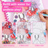 3-5 4 1 Set Avenir Reusable Water Coloring Book for Toddlers Years, Road Trip & Airplane Mess-Free Portable Educational