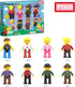 PicassoTiles Magnetic Tiles Compatible - 8pc Character Action Figures Add On Set for Educational Toddlers Toy