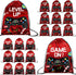 Eccliy 20 Pcs Video Game Party Drawstring Bags - 12 x 10 Inch Gaming Gift Bag Birthday Supplies for Boys