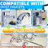 3Pcs Toddler Faucet Extender for Bathroom Sink - Extension Faucet Cover Bathtub Baby Sink Attachment for Washing Face