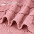 100% 43x35 Inches Baby Blankets Cotton Soft Airy Newborn Swaddle Infants Receiving Blanket for Crib Stoller Pink