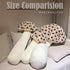 Hofun4U 30 inch Mushroom Plush Pillow - Mushroom Shaped Stuffed Long Pillow - Mushroom Stuffed Pillow - Christmas