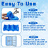 3 Pack Pack,Bottle Packs Packs Breastmilk Ice Ice for Breastmilk Storage,Contoured Ice for Breast Milk,Baby