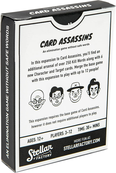 Stellar Factory Card Assassins Expansion: Sticks and Stones