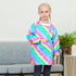 PASHOP Kids Art Smocks Unicorn Waterproof Painting Apron for Girls Boys, Long Sleeve Knee Length Smock