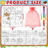 Fullhawl 12 Sets 12 12 Farm Animal Puzzles Barnyard Color Your Own Puzzles DIY Barn Theme Jigsaw Crafts with Stackable