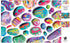 Buffalo Games - Josie Lewis - Cosmic Colors - 300 Large Piece Jigsaw Puzzle for Adults, 21.25 x 15.00, Game Nights