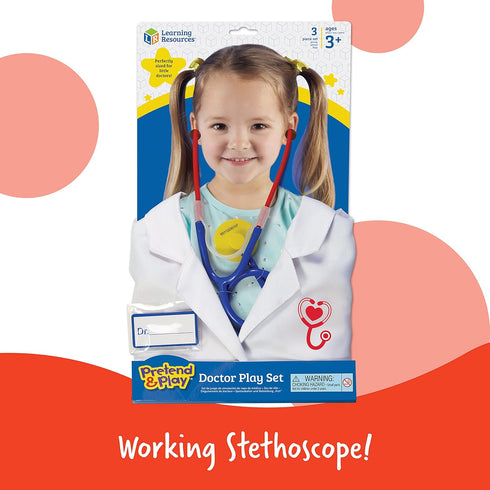 Learning Resources Pretend and Doctor Play Set
