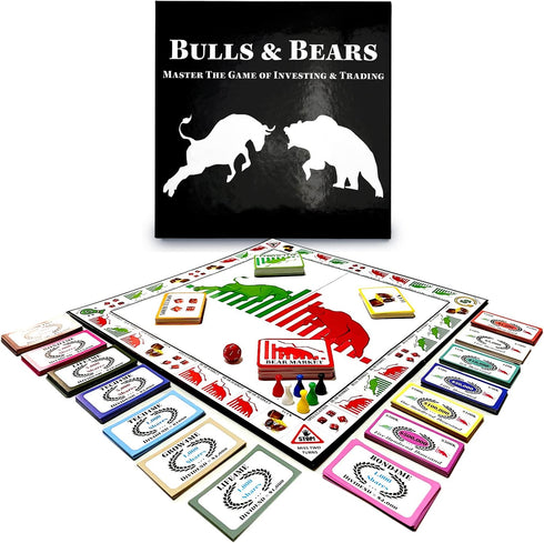 Life Sutra: Bulls & Bears - Easy-to-Play Financial Board Game for Ages 12+ | 2-6 Players