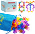 Clip Connect 120 Piece Building Blocks, STEM Building Toys Set for Kindergarten Math Manipulatives for Kids Boys Girls