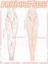 6 Pieces Doll Tights, Handmade Lace Stockings for 12 Inch Dolls, Casual Accessories for Girls DIY Gifts