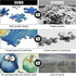 1000 6 22.8x22.8 Funny Birds Piece Puzzle for Adults, Puzzles with Letters on Back, Cute Cartoon Birds Pastel
