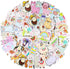 Zonon 100 Pieces Funny Llama Stickers - Cute Animal Alpaca Decals Llama Theme Waterproof Vinyl Stickers for Computer,