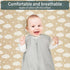 2 Pack 52x28x8in. GUNTAIL Baby Crib Sheets for Boys Girls, Fitted Crib Sheet for Standard Crib and Toddler Mattress