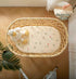 2 Pack 32 16 4 inches SDY Dog Bassinet Sheets Boys Girls,Fit for Rectangle, Round, Oval, Hourglass Mattress, Flexible