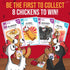 28 13+, Chicken Challengers Card Game Hilarious Strategy for Adults & Teens, Family Game Night, Players, Ages