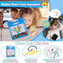 Magnetic Drawing Board for Kids - Toddler Magnet Doodle Board with Beads and 2 Pens, Airplane Car Travel Activities