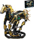 CSNRHG Mechanical Horse Building Block Set Build & Pose with Movable Legs Engaging