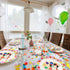96 Pcs Art Plates and Napkins Party Supplies, Paint Tableware Set for Art Paint Birthday Baby Shower Serves 24