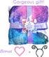 Evovee Baby Monthly Milestone Blanket for Girl Boy Unisex - Month Age Photo Photography Backdrop