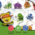 Speedy Monsters Kids Card Games - 2 Fun Fast-paced Games for Kids Ages 8-12, No Reading Required
