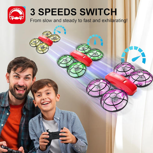 Swifsen 3D Mode,2 Drone with Camera for Kids and Beginner,Birthday Gift Toy for Boys and Girl,Indoor Quadcopter Plane