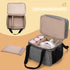 S1 S2, Luxja Double Layer Breast Pump Bag Compatible with Spectra and Pump Bag for Breast Pump and Extra Parts