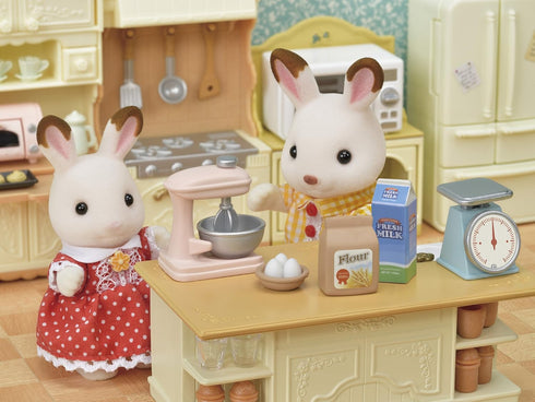 Set Sylvanian Families Island Kitchen Furniture - EPOCH
