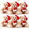 Aoriher 6 Pieces Bear Bulk Stuffed Animal - Baby Shower Plush Toys, Soft Cute Bear for Easter Graduation Gifts