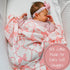 100% 47 47 Inches 2 Pack) LollyBanks Baby Blanket, Cotton Muslin Swaddle Blankets for Girls, Large x Newborn Blanket