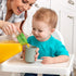 WeeSprout Bamboo Toddler Cups - 4 pc Set (10 fl oz), Organic & Non-Plastic Cup Pack for Toddlers